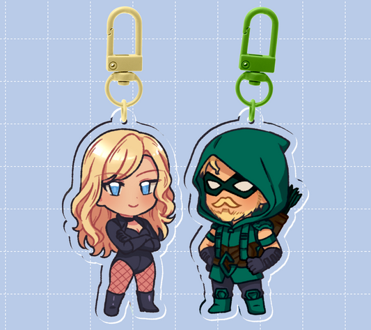 DinahOllie 6cm Acrylic Charms