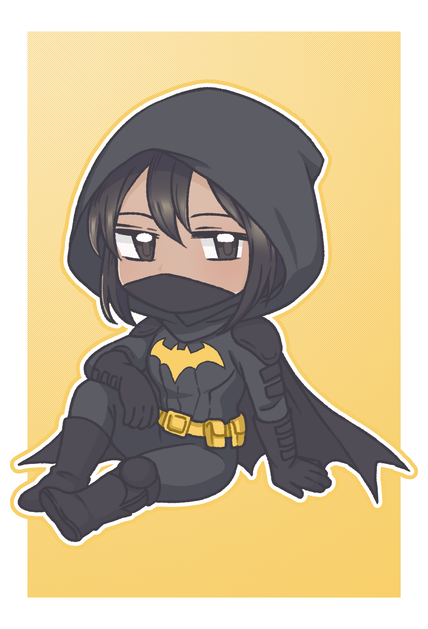 Batfam 6cm Acrylic Charms