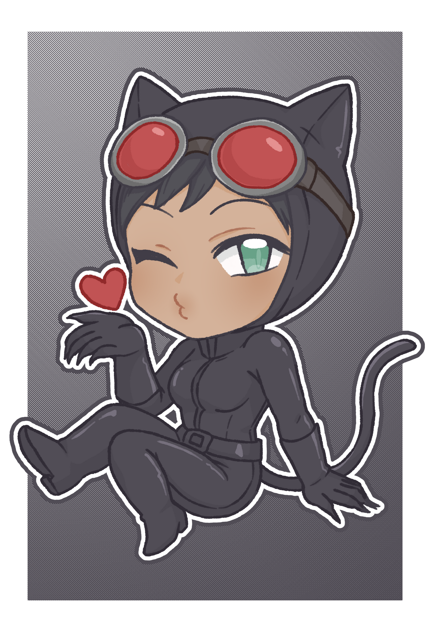 Batfam 6cm Acrylic Charms