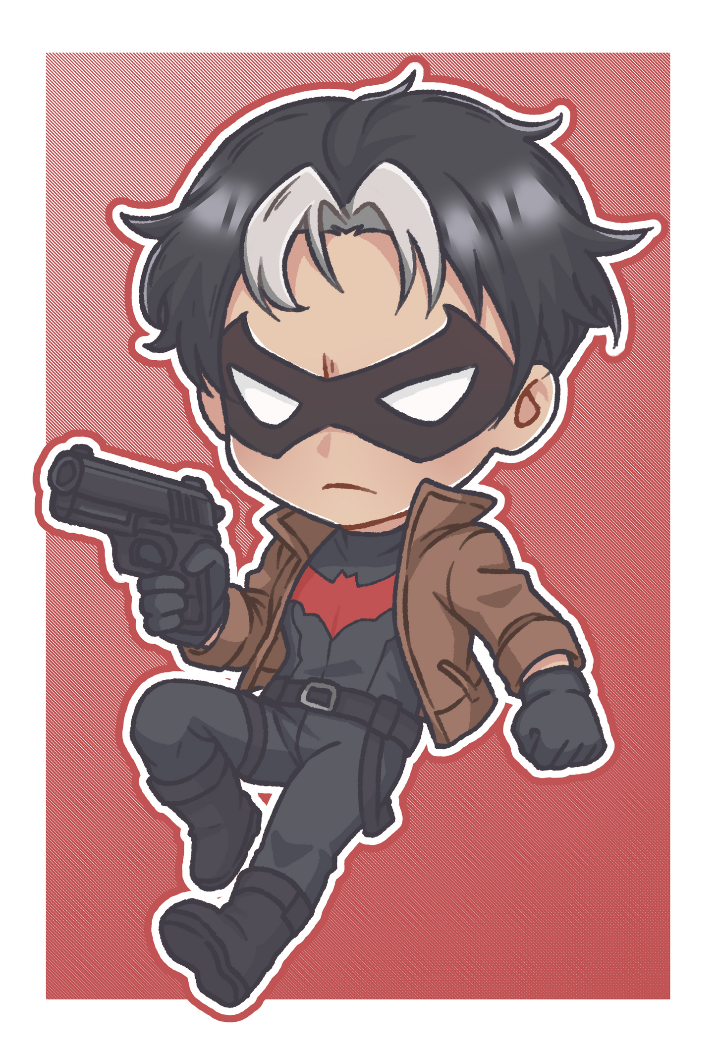 Batfam 6cm Acrylic Charms