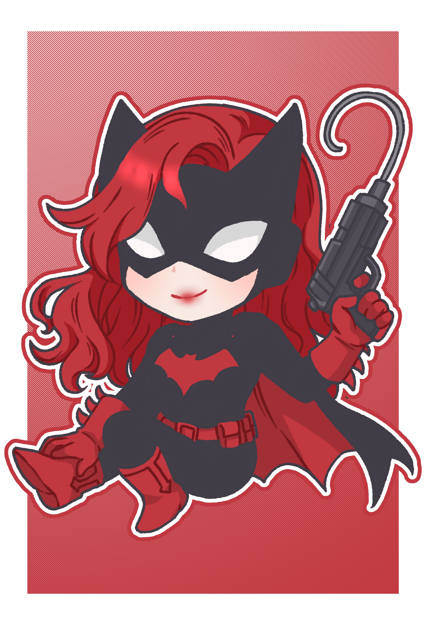 Batfam 6cm Acrylic Charms