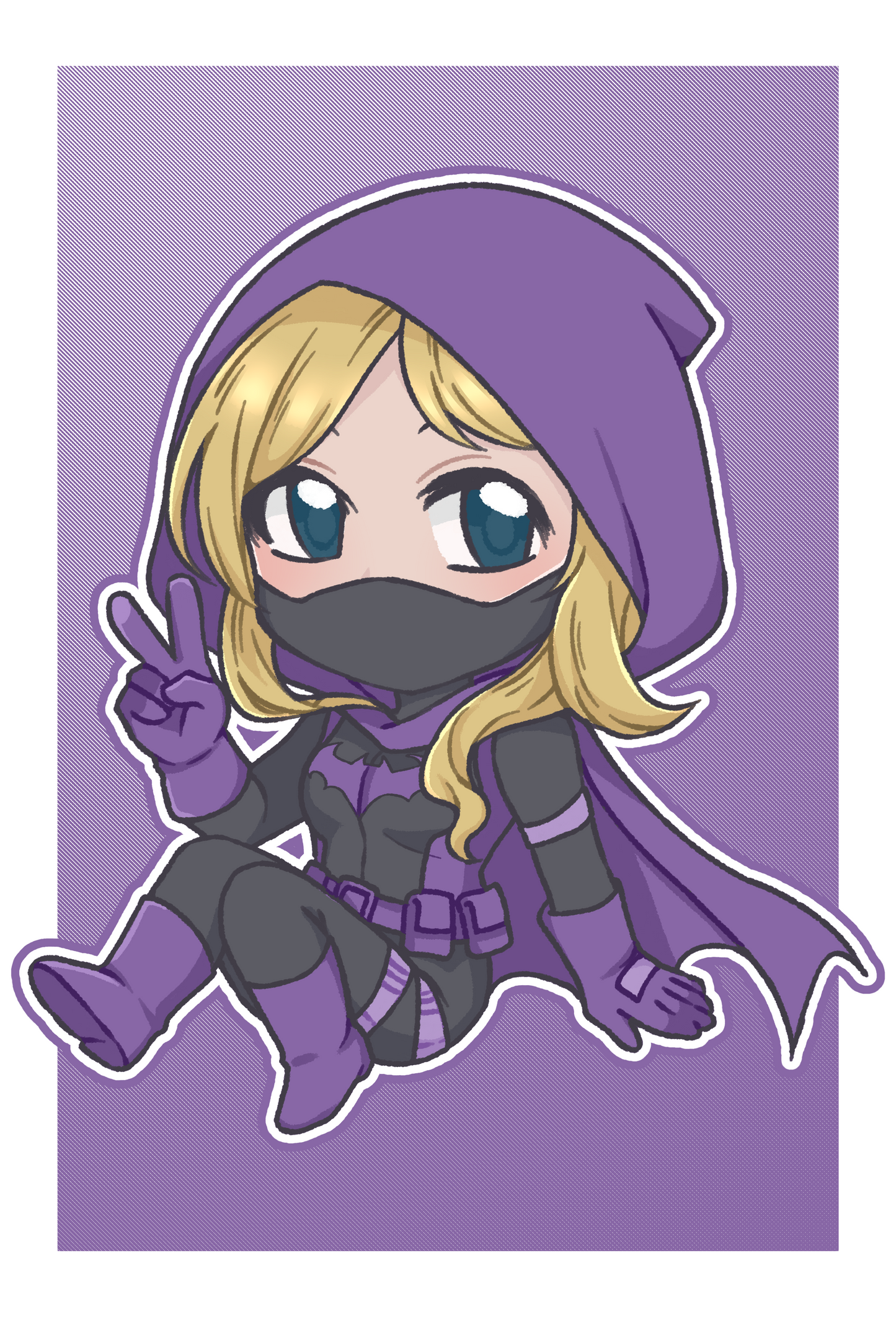Batfam 6cm Acrylic Charms