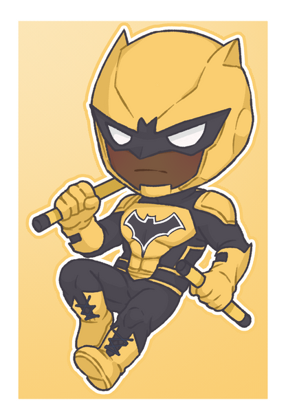 Batfam 6cm Acrylic Charms