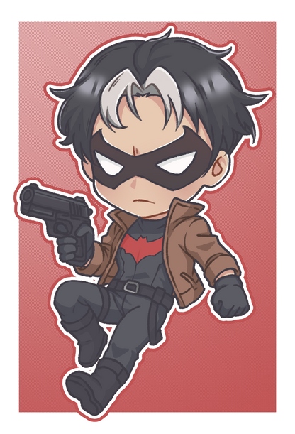 Batfam 6cm Acrylic Charms