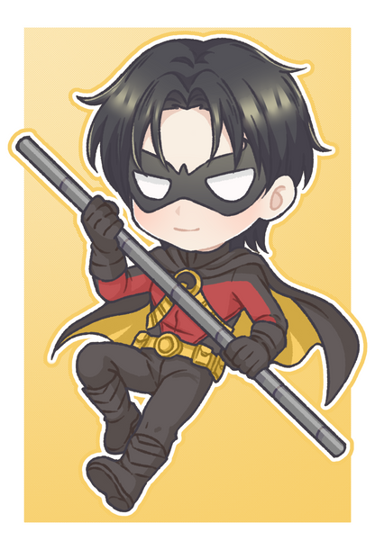 Batfam 6cm Acrylic Charms